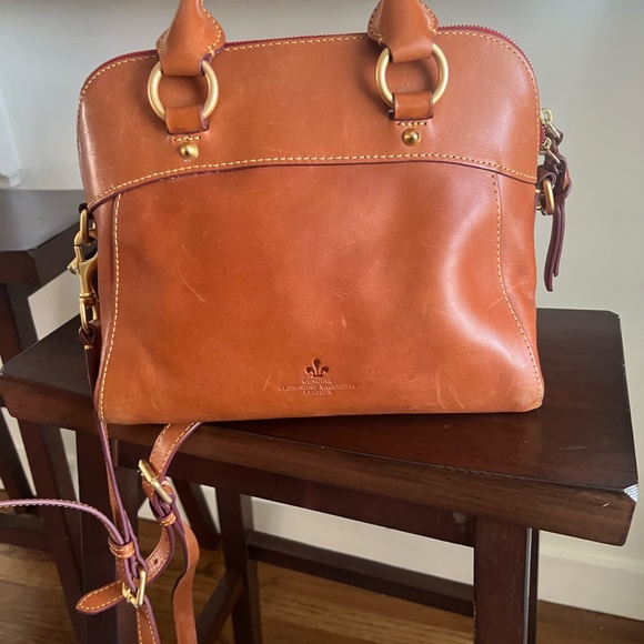 Dooney & Bourke Florentine Cameron Satchel - Natural - Picture 3 of 7